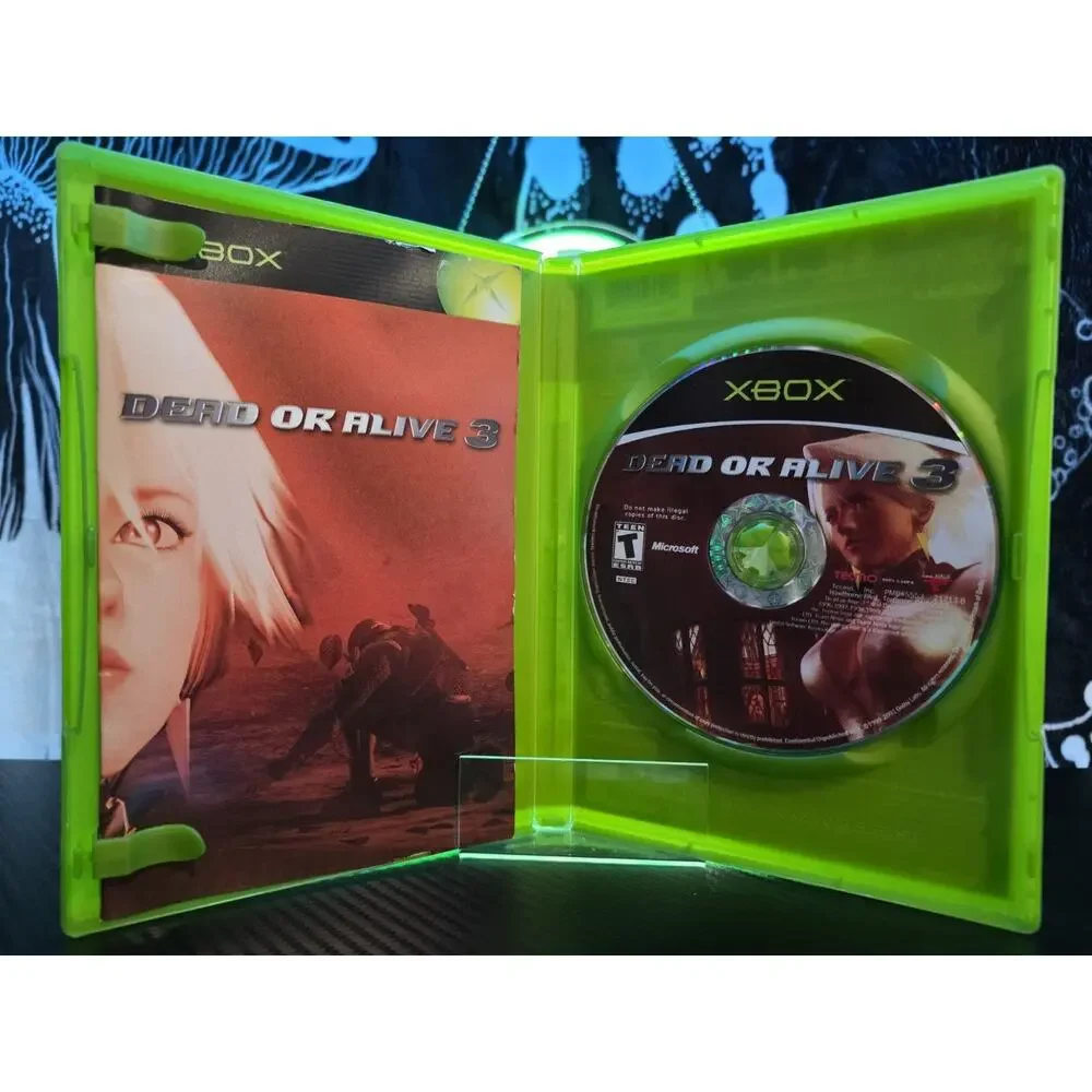 Microsoft Xbox Techmo Dead Or Alive 3 2001